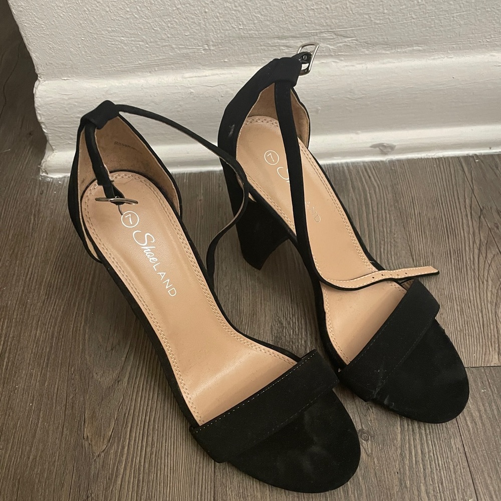 Black Block heels